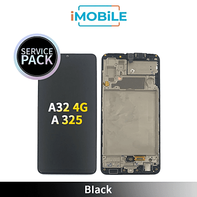 Samsung Galaxy A32 4G A325 LCD Touch Digitizer Screen [Service Pack] [Black] GH82-25579A GH82-25566A