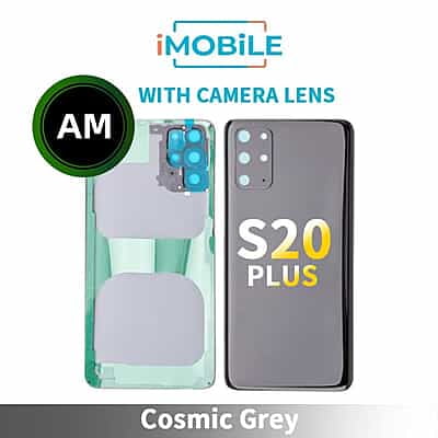 Samsung Galaxy S20 Plus (G985) Back Cover With Camera Lens [Aftermarket] [Cosmic Grey]