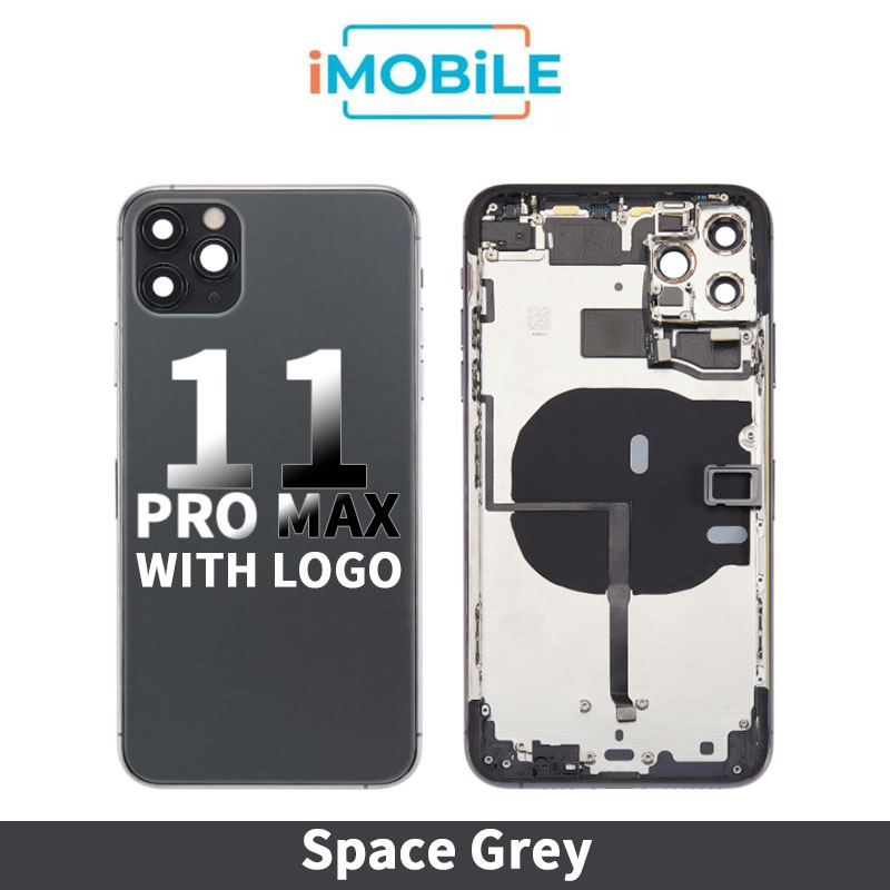 iPhone 11 Pro Max Compatible Back Housing [no small parts] [Space Grey]