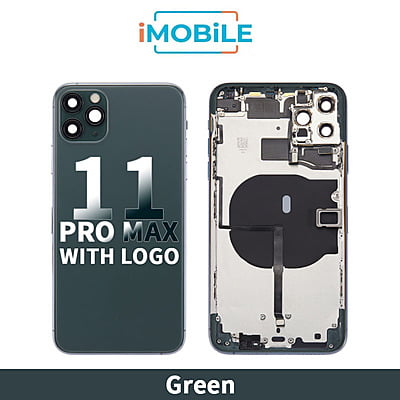 iPhone 11 Pro Max Compatible Back Housing [no small parts] [Green]