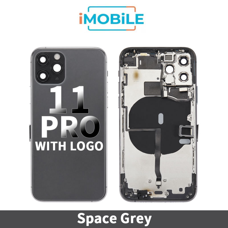 iPhone 11 Pro Compatible Back Housing [no small parts] [Space Grey]