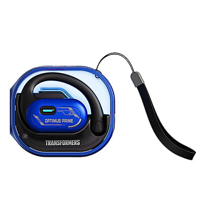 [Marketplace] Transformers Open-Ear Headphones Bluetooth 5.4 Earbuds Blue TF-T15
