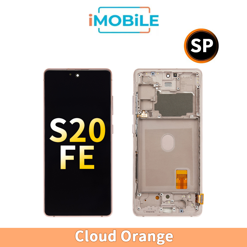 Samsung Galaxy S20 FE SM-G781B LCD Touch Digitizer Screen [Service Pack] [Cloud Orange]