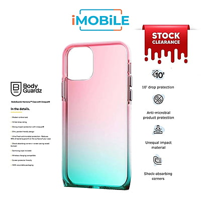 [Clearance] BodyGuardz Harmony Case for iPhone 12 Pro Max [Watermelon (Red to Green)]