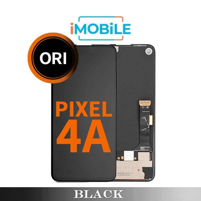 Google Pixel 4A 4G Compatible LCD Touch Digitizer Screen [Original] [Black]
