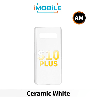 Samsung Galaxy S10 Plus Back Cover Aftermarket [Ceramic White]