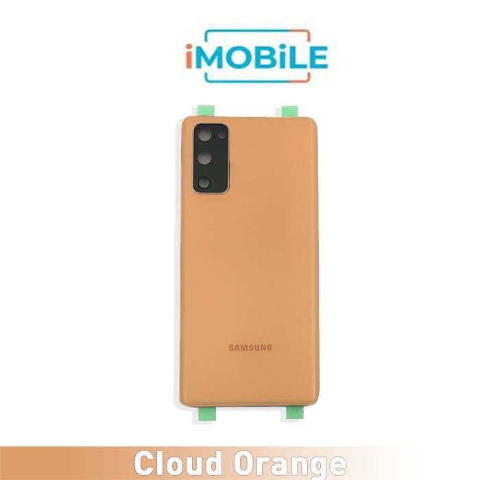 Samsung Galaxy S20 FE G781 Back Cover [High Quality with Lens] [Cloud Orange]