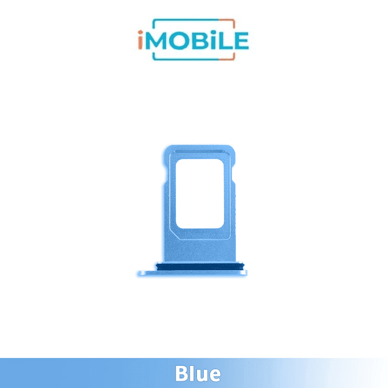 iPhone XR Compatible Sim Tray [Single Sim] [Blue]