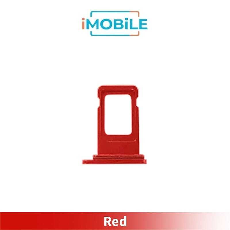 iPhone XR Compatible Sim Tray [Single Sim] [Red]
