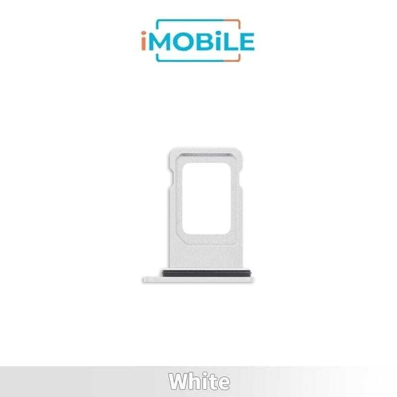 iPhone XR Compatible Sim Tray [Single Sim] [Silver]
