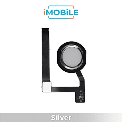 iPad Mini 5 Compatible Home Button Flex Cable [Silver]