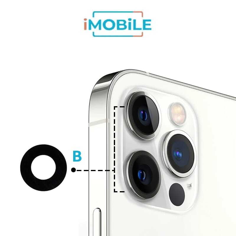 iPhone 12 Pro Compatible Camera Lens B [Thick] [Original]