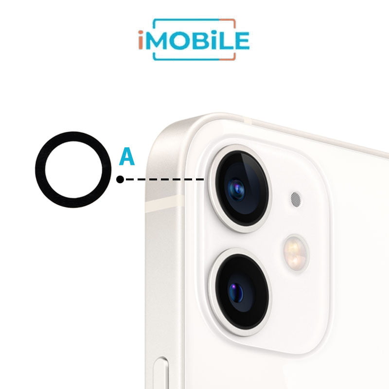 iPhone 12 Mini Compatible Camera Lens A [Thin]