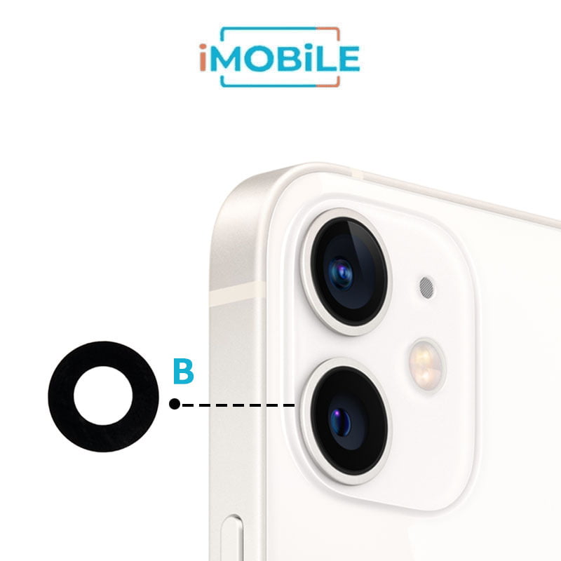 iPhone 12 Mini Compatible Camera Lens B [Thick]
