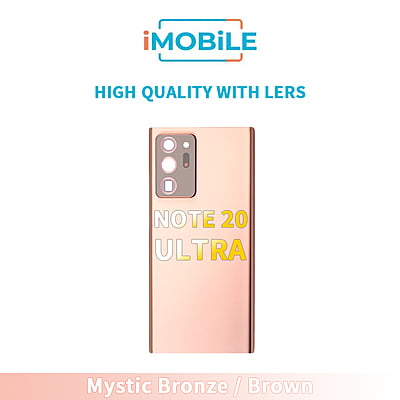 Samsung Galaxy Note 20 Ultra (N985 N986) Back Cover [High Quality with Lens] [Mystic Bronze / Brown]