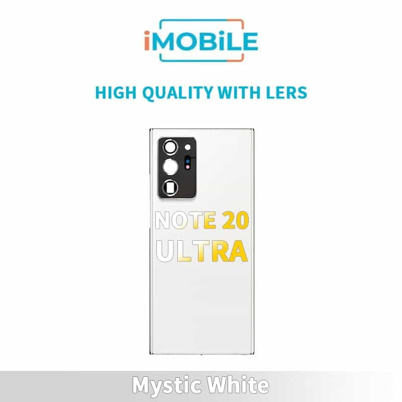 Samsung Galaxy Note 20 Ultra (N985 N986) Back Cover [High Quality With Lens] [Mystic White]