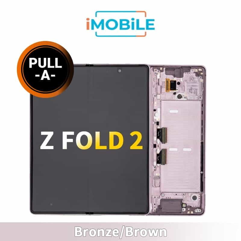 Samsung Galaxy Z Fold 2 (F916) LCD Touch Digitizer Screen [Secondhand Original] Bronze / Brown]