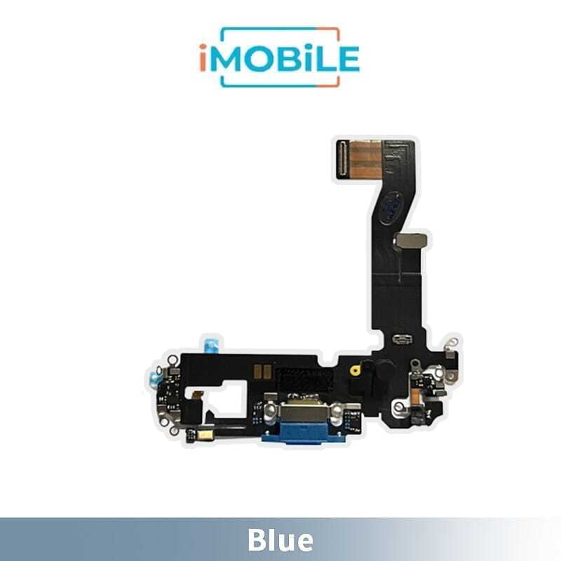 iPhone 12 / 12 Pro Compatible Charging Port Flex Cable [Original] [Blue]