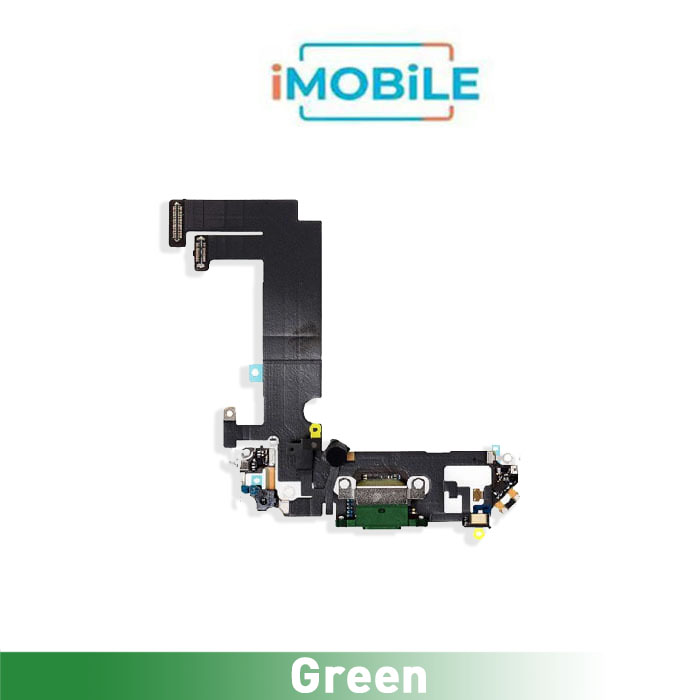 iPhone 12 Mini Compatible Charging Port Flex Cable [Green] Original