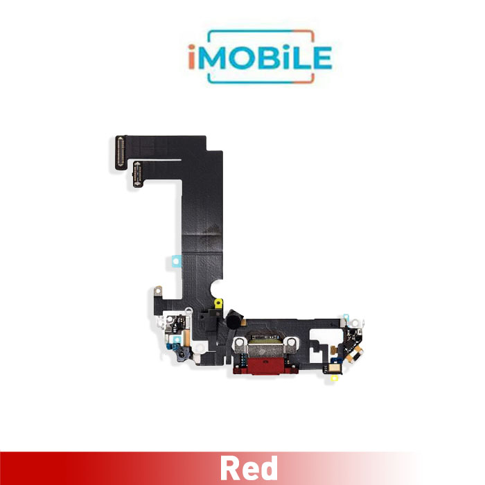 iPhone 12 Mini Compatible Charging Port Flex Cable [Red] Original