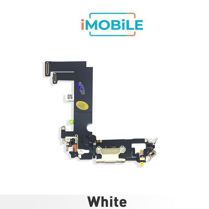 iPhone 12 Mini Compatible Charging Port Flex Cable [White] Original