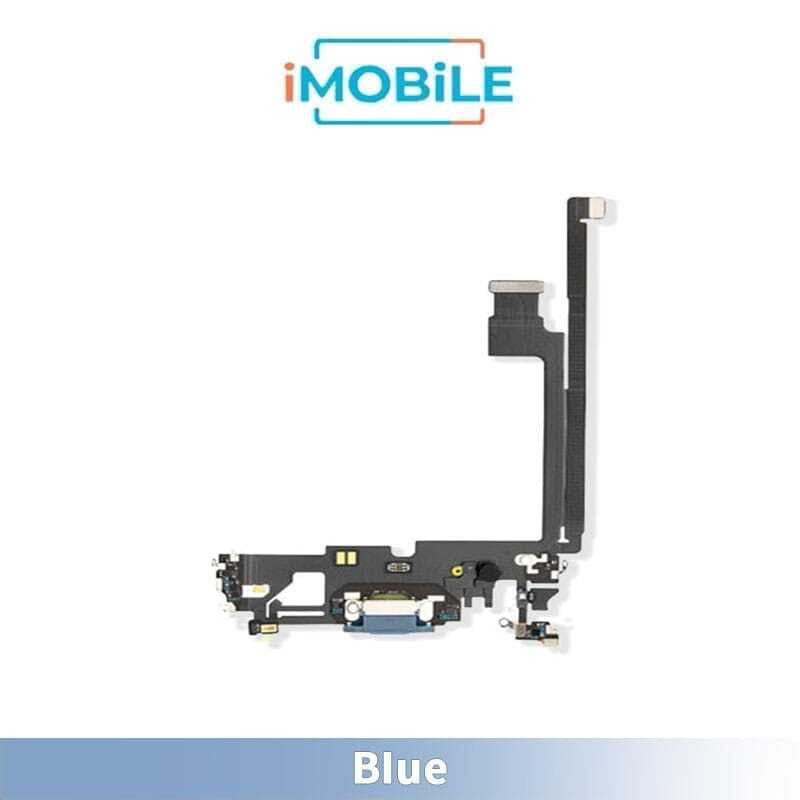 iPhone 12 Pro Max Compatible Charging Port Flex Cable [Original] [Blue]
