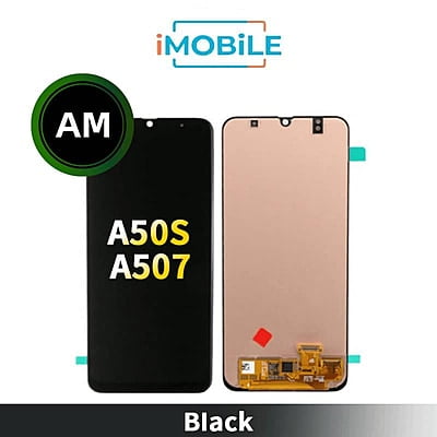 Samsung Galaxy A50S A507 LCD Touch Digitizer Screen Aftermarket [Black]