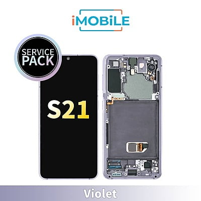 Samsung Galaxy S21 (G991) LCD Touch Digitizer Screen [Service Pack] [Violet] GH82-27255B