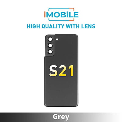 Samsung Galaxy S21 (G991) Back Cover [High Quality With Lens] [Grey]