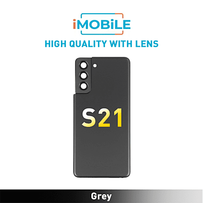 Samsung Galaxy S21 G991 Back Cover [High Quality with Lens] [Grey]