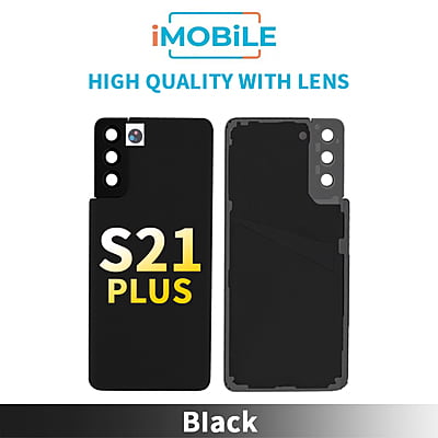 Samsung Galaxy S21 Plus G996 Back Cover [High Quality with Lens] [Black]