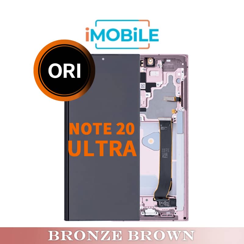 Samsung Galaxy Note 20 Ultra (N985 N986) LCD Touch Digitizer Screen [Refurbished] [Bronze / Brown]