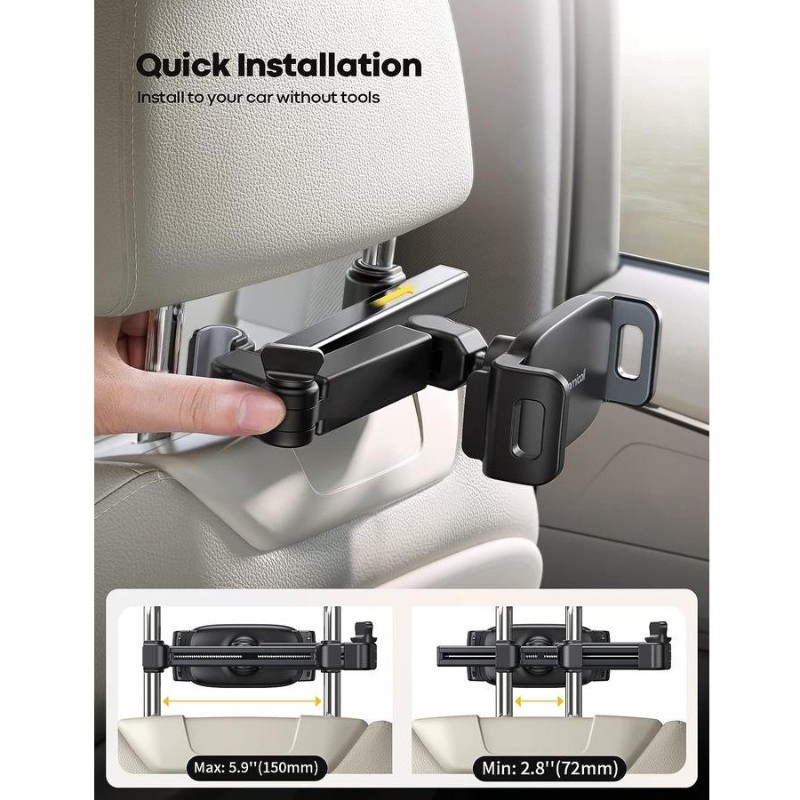 JoyRoom JR-ZS433 Adjustable Car Mount for Tablets JoyRoom JR-ZS433 Adjustable Car Mount for Tablets