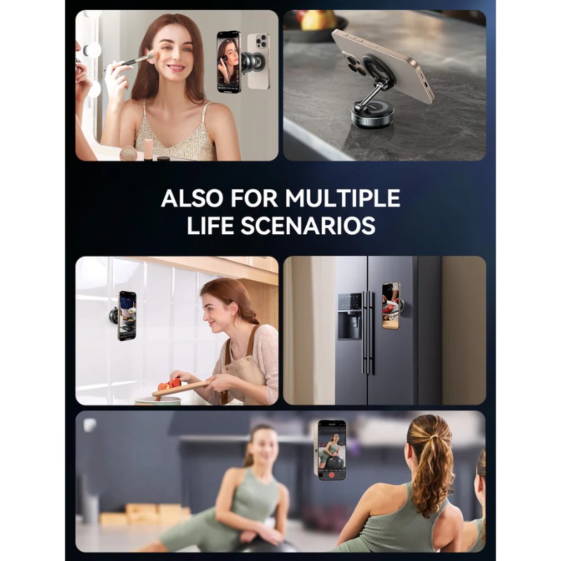 JoyRoom JR-ZS501 MagSafe Suction Cup Phone Car Mount JoyRoom JR-ZS501 MagSafe Suction Cup Phone Car Mount