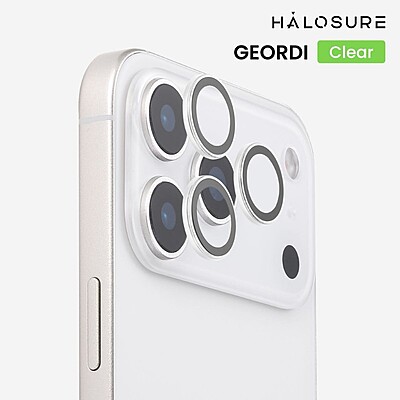 Halosure Geordi Rear Camera Lens Armour Protector (Anti-Reflection), iPhone 17 Pro / 17 Pro Max Halosure Geordi Rear Camera Lens Armour Protector (Anti-Reflection), iPhone 17 Pro / 17 Pro Max