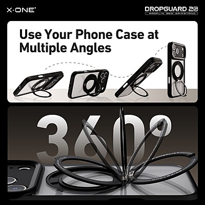 X.One [MagSafe] Dropguard 2S / 2.0 Impact Protection Kickstand Case, iPhone 17