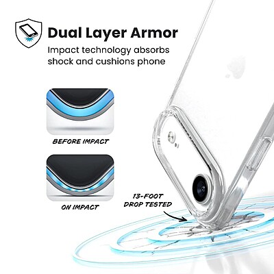 iShield Figura Series Clear Case, iPhone 17 Air iShield Figura Series Clear Case, iPhone 17 Air