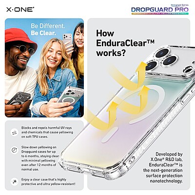 X.One [MagSafe] Hologram Impact Protection Case, iPhone 17