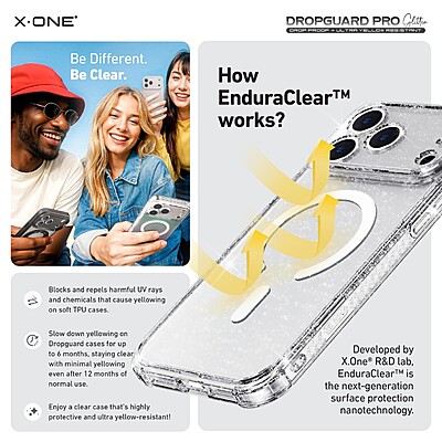 X.One [MagSafe] Glitter Impact Protection Case, iPhone 17 Air