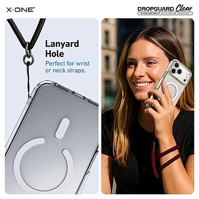 X.One [MagSafe] Dropguard Clear Impact Protection Case, iPhone 17 Air