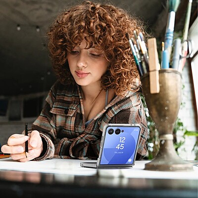 iShield Crystal Palace Clear Case, Samsung Z Flip 7