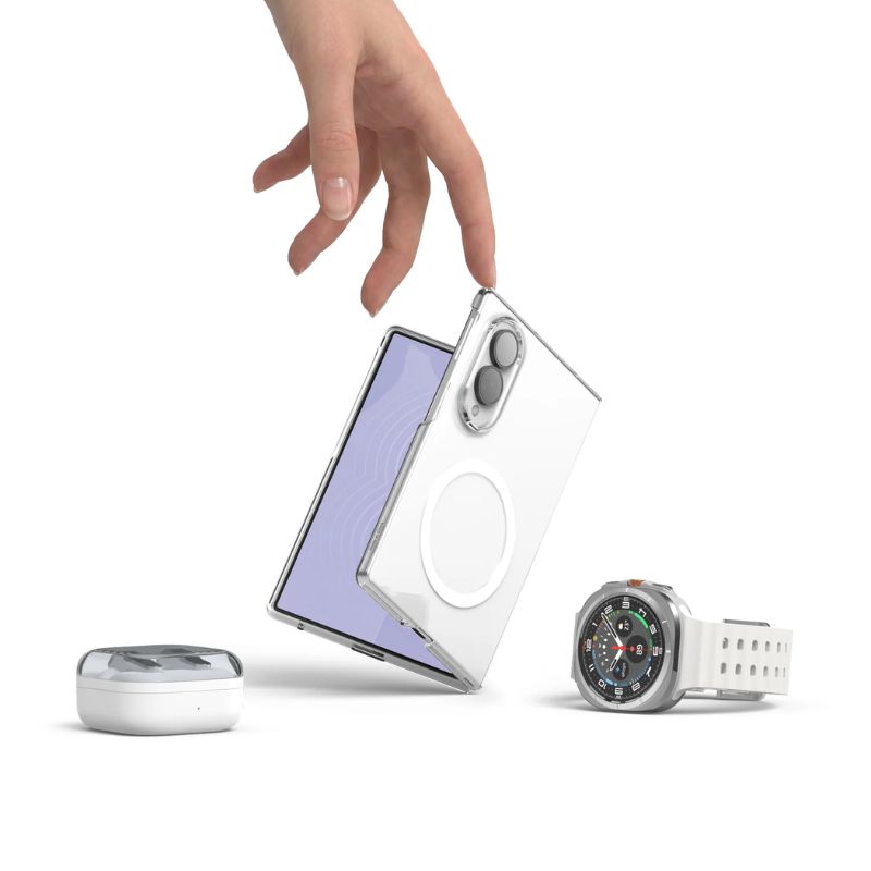 iShield Crystal Palace Clear Case, Samsung Z Fold 8 iShield Crystal Palace Clear Case, Samsung Z Fold 8