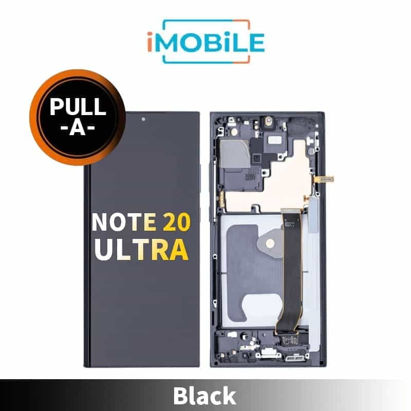 Samsung Galaxy Note 20 Ultra (N985 N986) LCD Touch Digitizer Screen [Secondhand Original] [Black]
