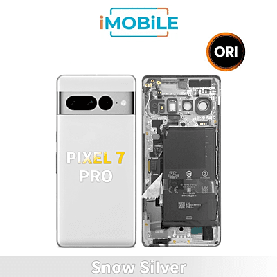 Google Pixel 7 pro Back Housing [Secondhand Original] [Snow Silver]