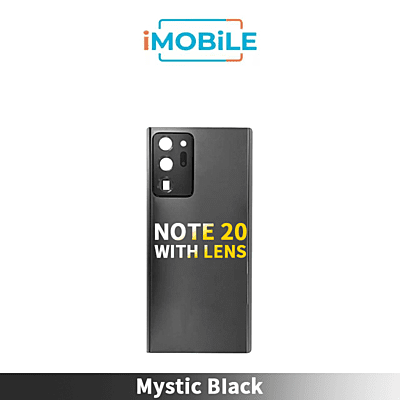 Samsung Galaxy Note 20 (N980) Back Cover with Lens [Mystic Black]