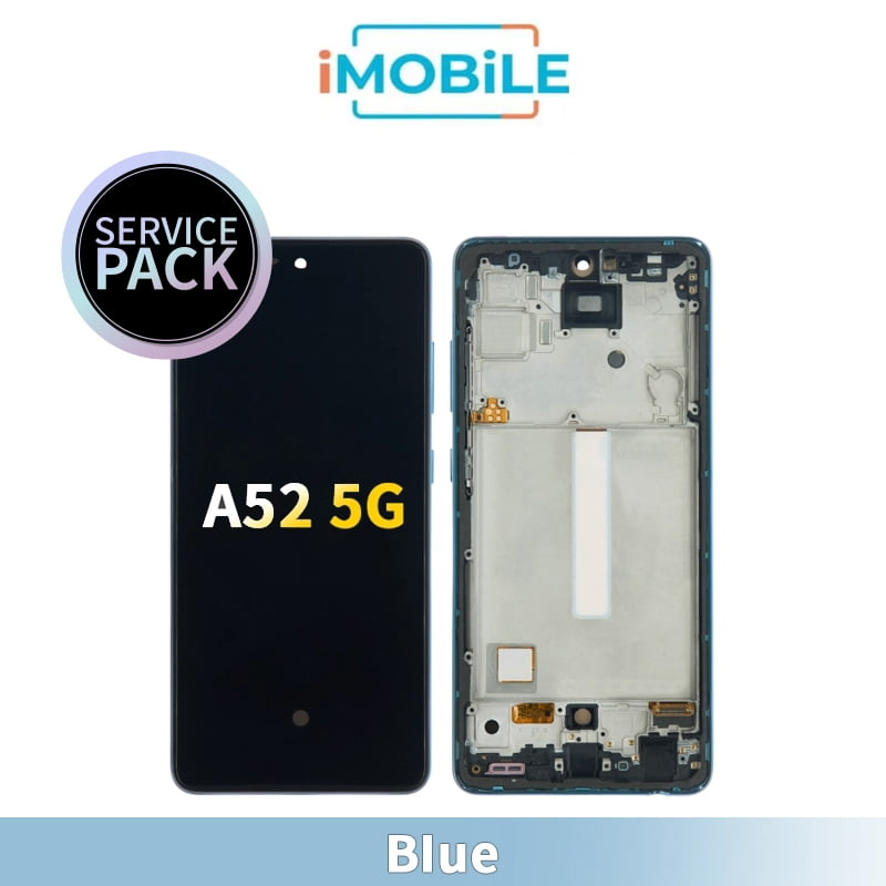 Samsung Galaxy A52 5G (A525 A526) LCD Touch Digitizer Screen [Service Pack] [Blue] GH82-25524B GH82-25526B