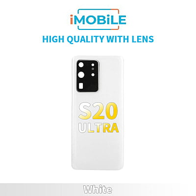 Samsung Galaxy S20 Ultra (G988) 5G Back Cover [High Quality With Lens] [White]