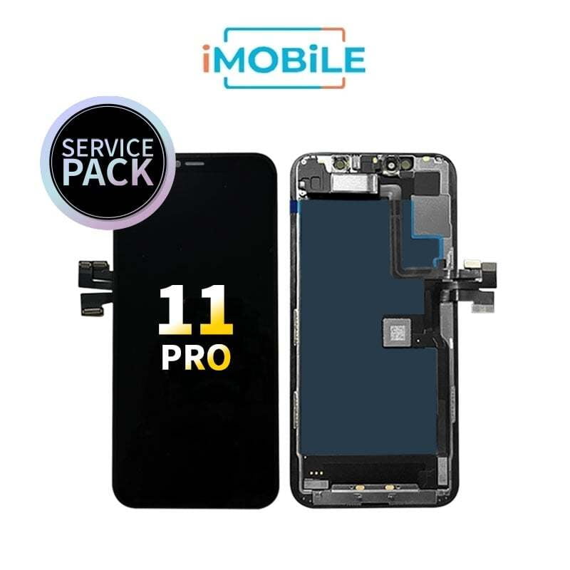 iPhone 11 Pro (5.8 Inch) Compatible LCD (Soft OLED) Touch Digitizer Screen [Service Pack]