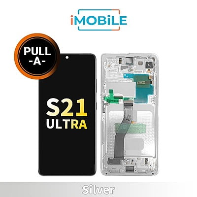 Samsung Galaxy S21 Ultra (G998) LCD Touch Digitizer Screen [Secondhand Original] [Silver]