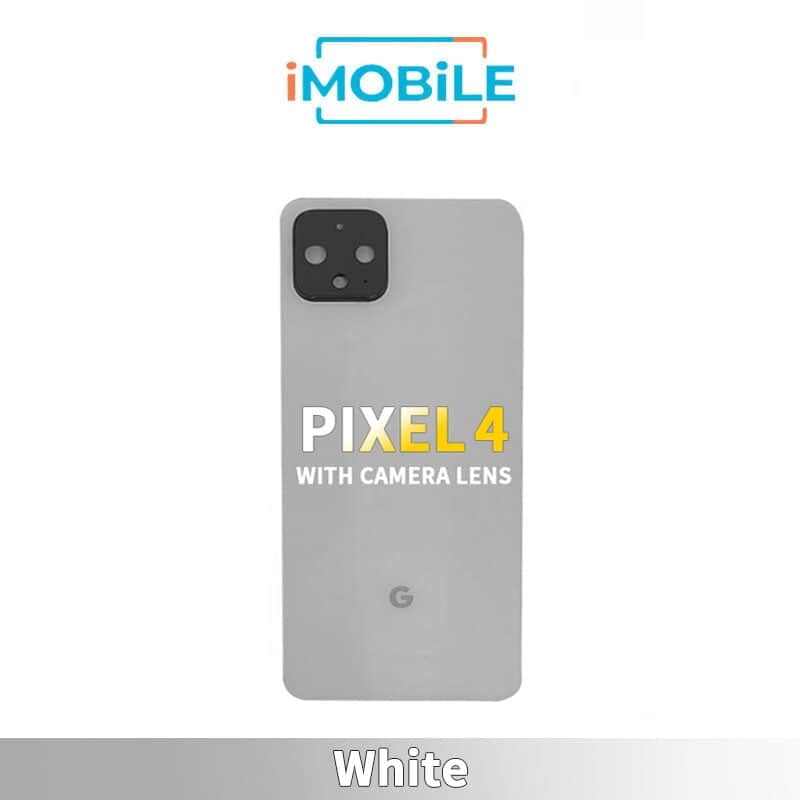 Google Pixel 4 Back Cover with Camera Lens [White]